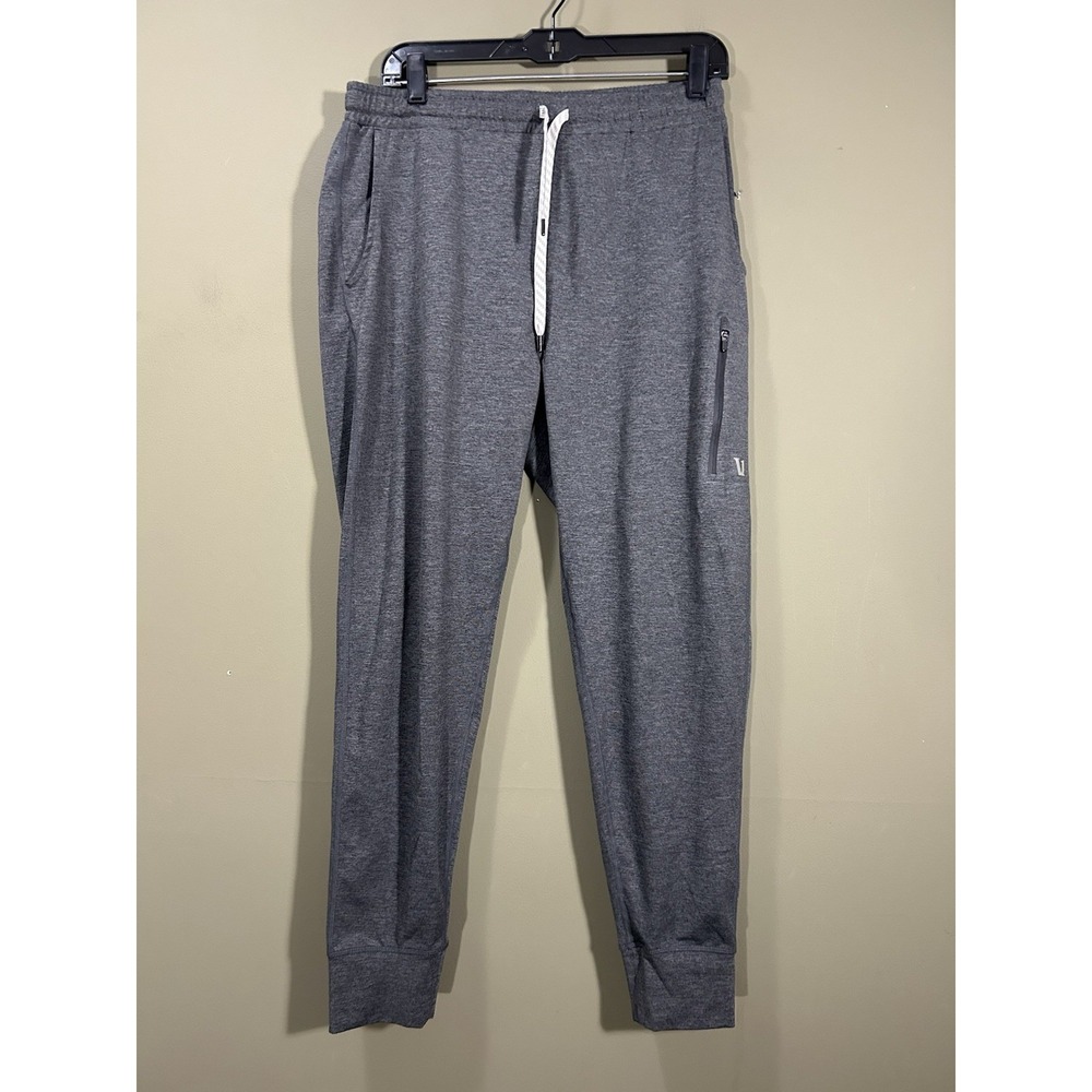 Vuori Sunday Performance Joggers Mens Large Gray Sweatpants Athleisure V416
